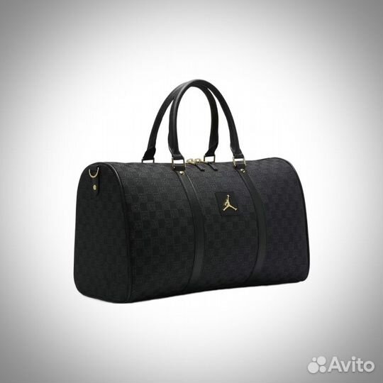 Jordan Monogram Duffle Bag Black