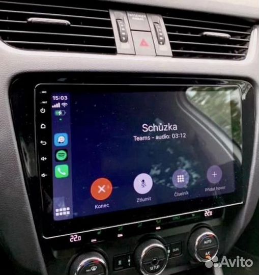 Магнитола Skoda Octavia A7 Android IPS