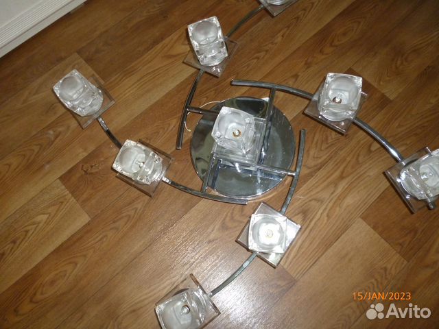 Люстра потолочная светодиодная бу