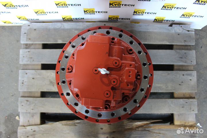 Редуктор хода в сборе с мотором kobelco SK250-6