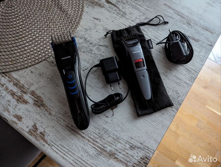 Два триммера philips, работают, цена за два