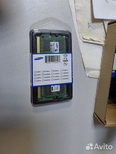 Продам Оперативная память Samsung DDR3 2*8GB 1600
