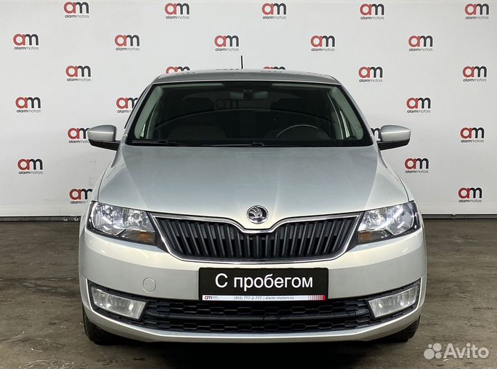 Skoda Rapid 1.6 МТ, 2016, 104 000 км