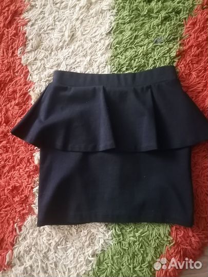 Юбка с кокеткой