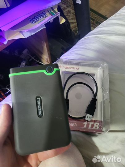 Внешний жесткий диск Hdd 1tb Transcend