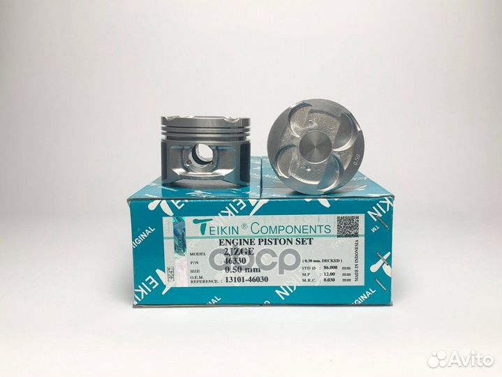 Поршни (к-т 6 шт) toyota chaser/mark II/crown