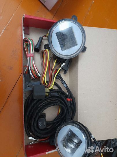 Противотуманники на газель