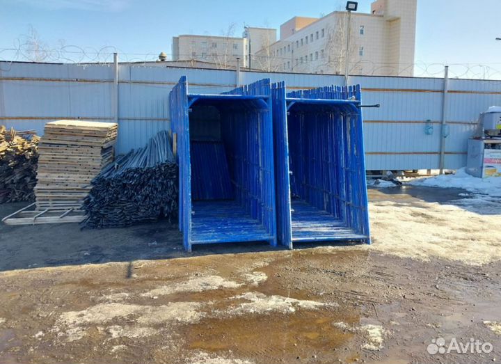 Леса строительные, диагонали, рамы, настилы