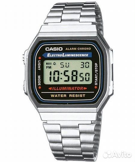 Стальной браслет Casio 70641447 для A-168