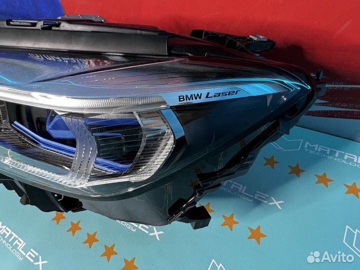 Фары BMW G12 Laser, оригинал, с блоками