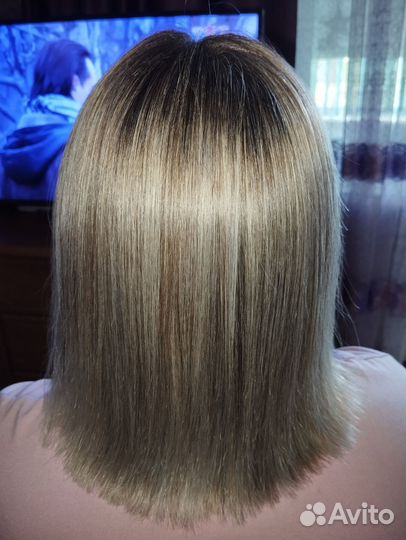 Кератиновое выпрямление