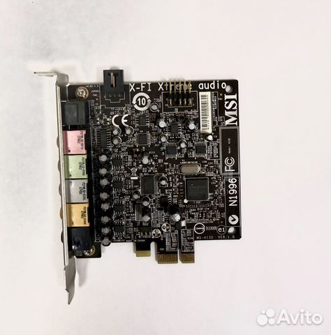 Звуковая карта Creative X-Fi Xtreme Audio купить в Барнауле по низкой ...