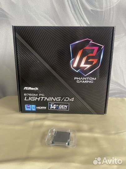 Новый Комплект i5 12400f + ASRock B760M PG D4