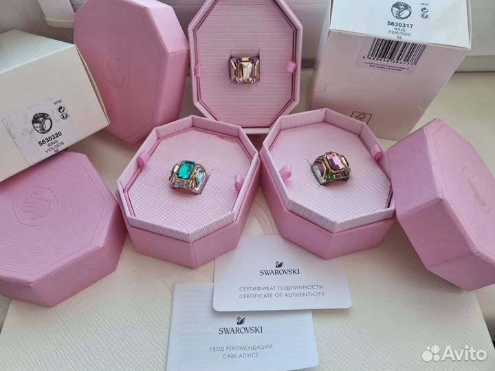 Кольцо Swarovski Chroma оригинал