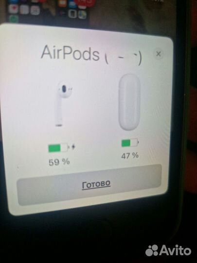 Наушник правый Apple Airpods 2 gen A2031