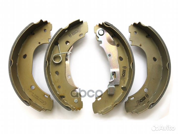 Колодки торм.бараб.254х57 citroen Jumper