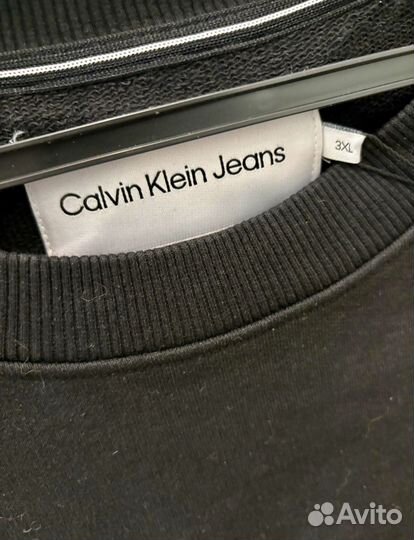 Calvin Klein Jeans.Black.новый свитшот. 3XL