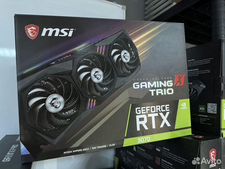 Видеокарты RTX3070 8gb MSI palit