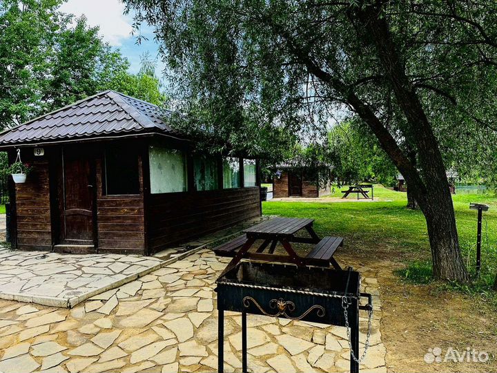 Аренда беседок и мангальной зоны у воды