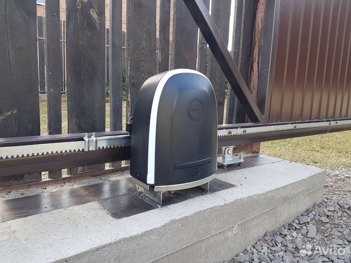 Откатные ворота под ключ