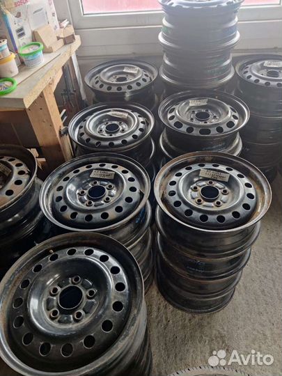 Диски из Японии R15 5х114.3 Toyota,Nissan,Mazda