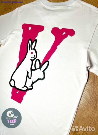 Футболка Vlone bunny белая S XL (Арт.57204)