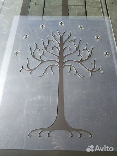 Изготовление трафаретов из пэт