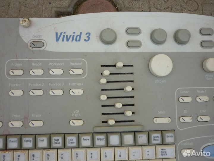 Панель от аппарата vivid-3