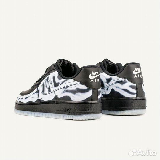 Nike Air Force 1 Low Skeleton Black