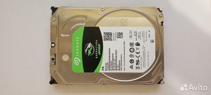Жёсткий диск Seagate Barracuda 3Tb st3000dm007