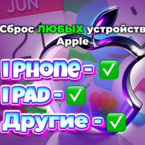 Сброс iPhone, iPad и др