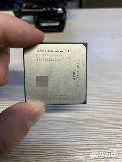 AMD Phenom II X4 810 AM3, 4 x 2600 мгц