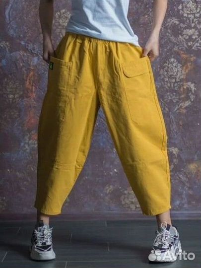 Джинсы багги