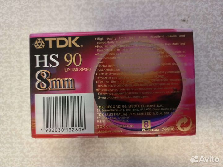 Видеокассета для видеокамеры