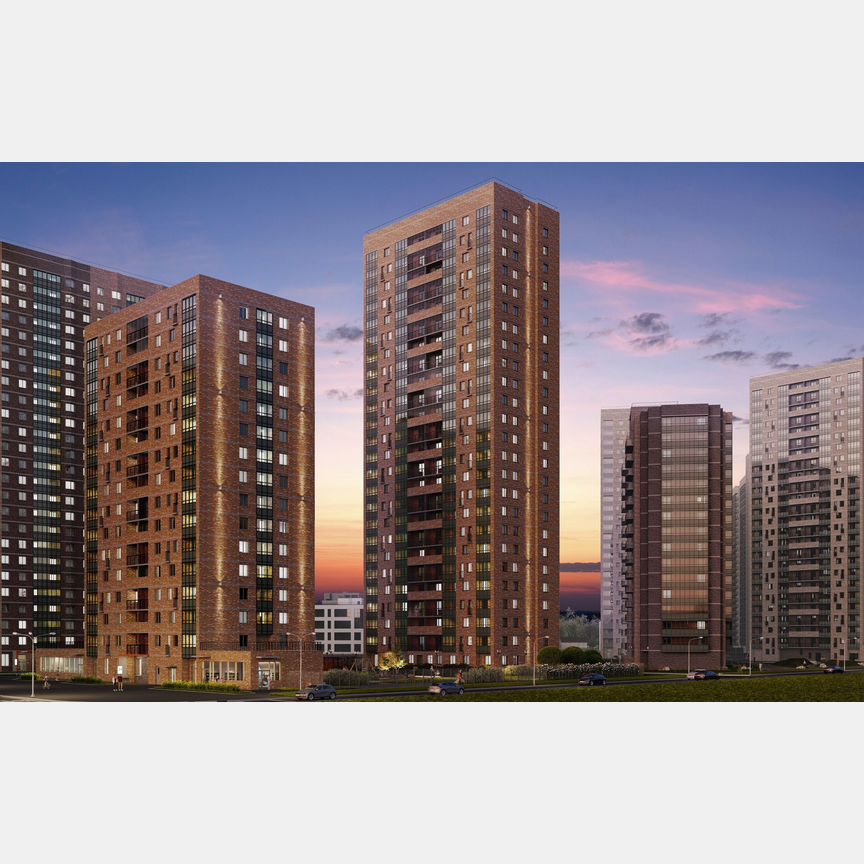 1-к. квартира, 38,2 м², 23/27 эт.