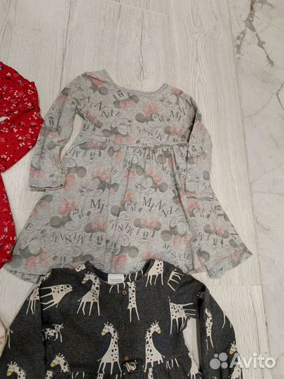 Платья пакетом для девочки 92