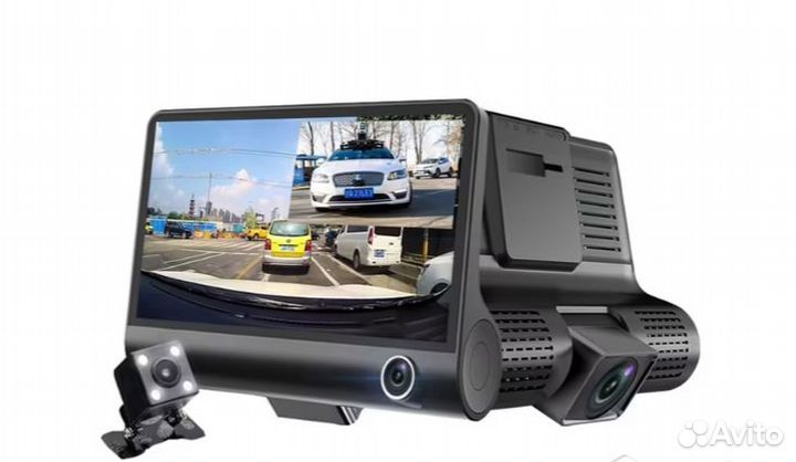 Видеорегистратор Longlife 3В1 3 Камеры