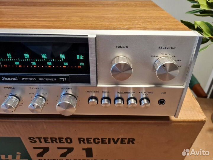 Ресивер sansui 771