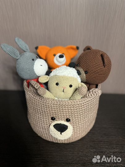 Игрушки вязаные ручной работы