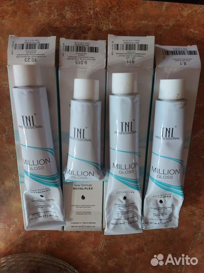 Профессиональная крем-краска для волос пакетом