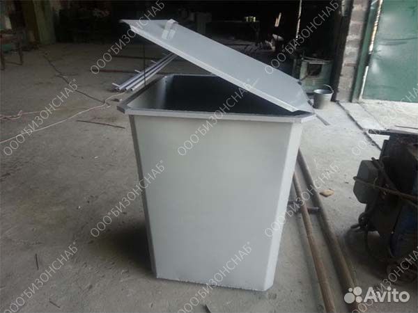Мусорный контейнер из металла 0,75 м3 Арт 6870
