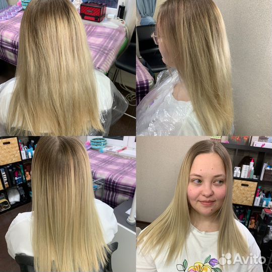 Кератиновое выпрямление и ботокс волос
