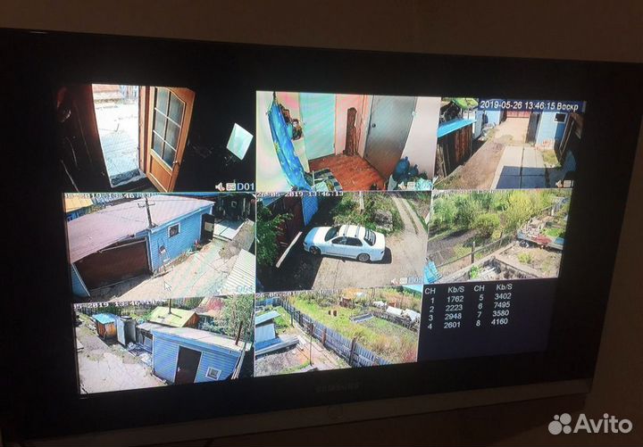 Камера видеонаблюдения,домофон