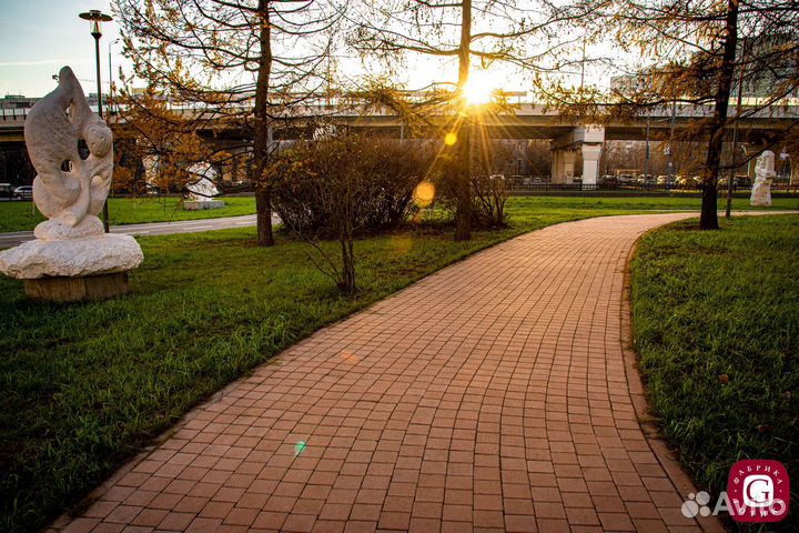 Брусчатка красная