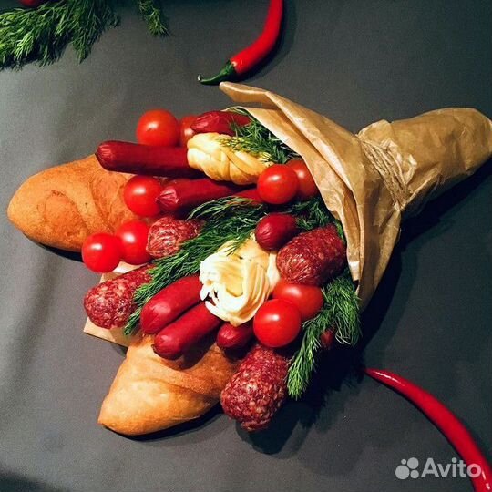 Съедобные букеты