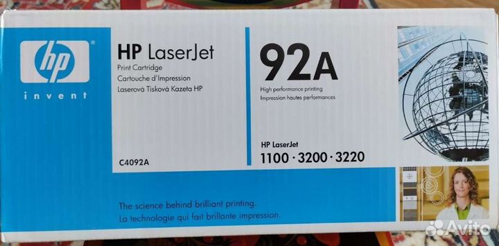 Картридж HP LaserJet 92A (C4092A) 1100/3200/3220