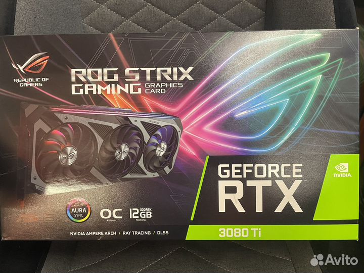 Видеокарта asus ROG strix RTX 3080TI