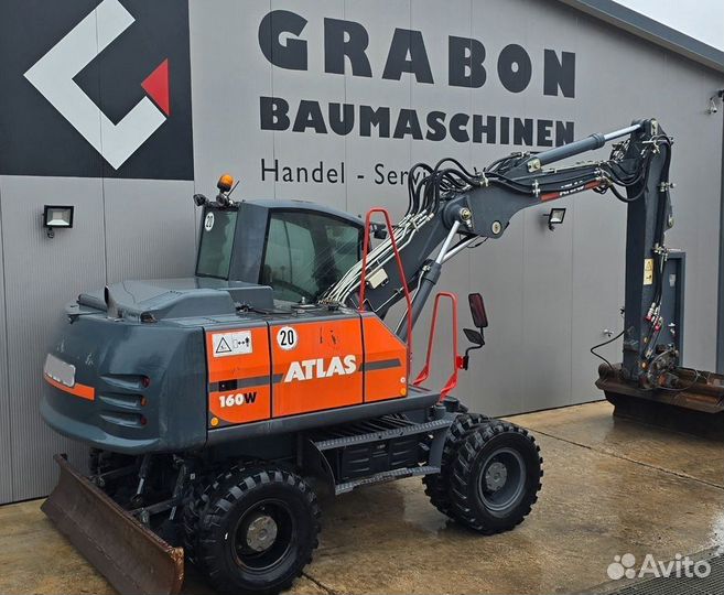 Колёсный экскаватор ATLAS 160 W, 2010