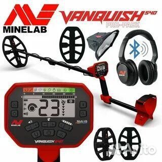 Металлоискатель Minelab vanquish 540 pro pack