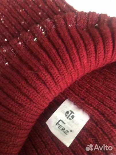 Шапка зимняя женская вязанная